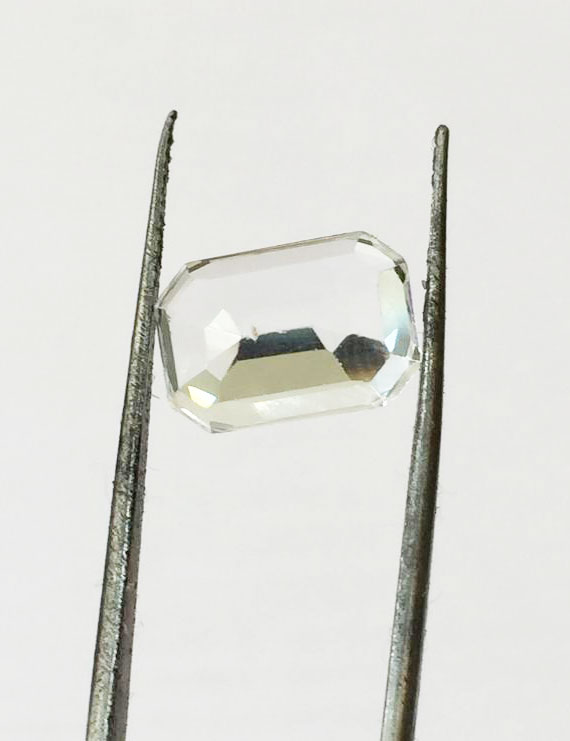7.25 Ratti (6.37 ct) Natural Certified White Topaz